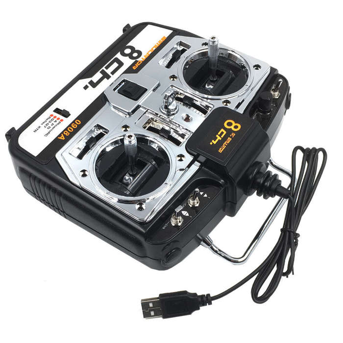 Mode 2 (Left Hand Throttle) - 0908A 8CH 16-in-1 RC Flight Simulator W/CD For Phoenix5.0 XTR Realflig