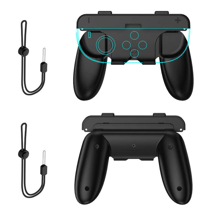 Blue/Orange - JYS JYS-NS2276 Switch2 Detachable 2-in-1 Joy-Con Grip Ergonomic Dual Hand Mode Tool-Fr
