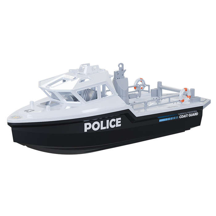 White - TY XIN TX694 RTR 2.4G Brushless RC Boat Waterproof Rescue Remote Control Ship High Speed Veh