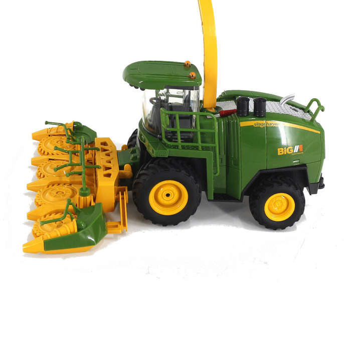 Green - KORODY 6602 RTR 1/24 2.4G 6CH RC Car Harvester Truck Remote Control Farmer Models Smoke Ligh