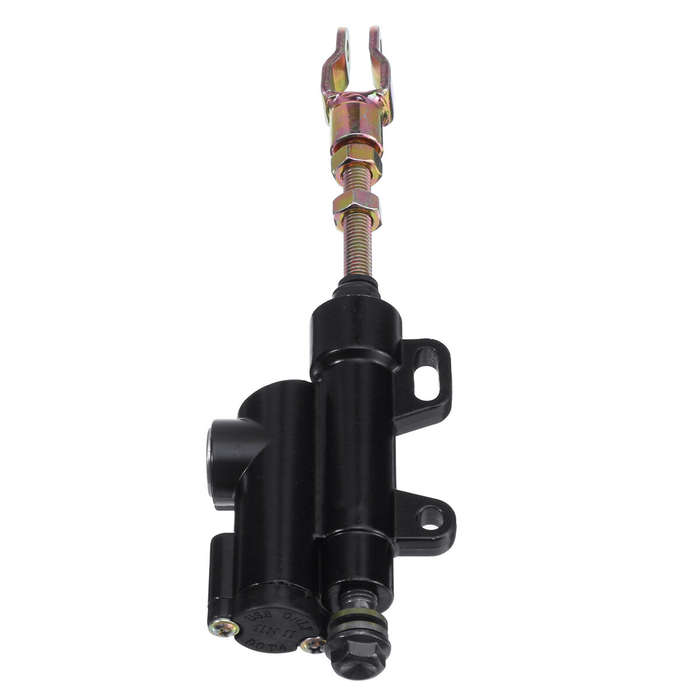 Black - Motorcycle Rear Foot for Hydraulic Brake Pump ATV Refit Brake Master Cylinder Pump Kit