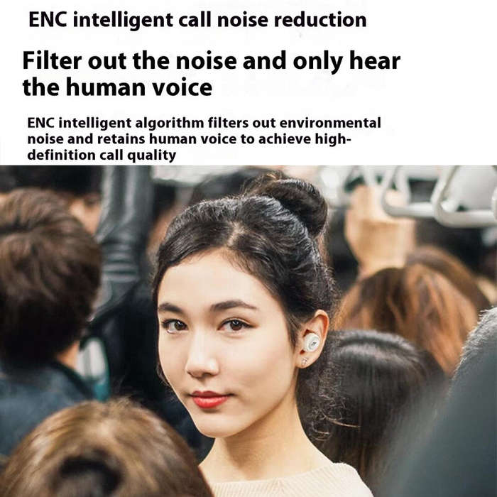White - 1MORE M10 TWS Capsule Earbuds Wireless bluetooth 5.4 Earphone HiFi Stereo 360 Surround Sound