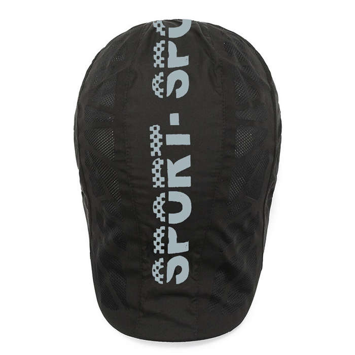Grey - Men's Breathable Mesh Forward Hat Summer Sport Sunshade Quick Drying Lightweight Adjustable P