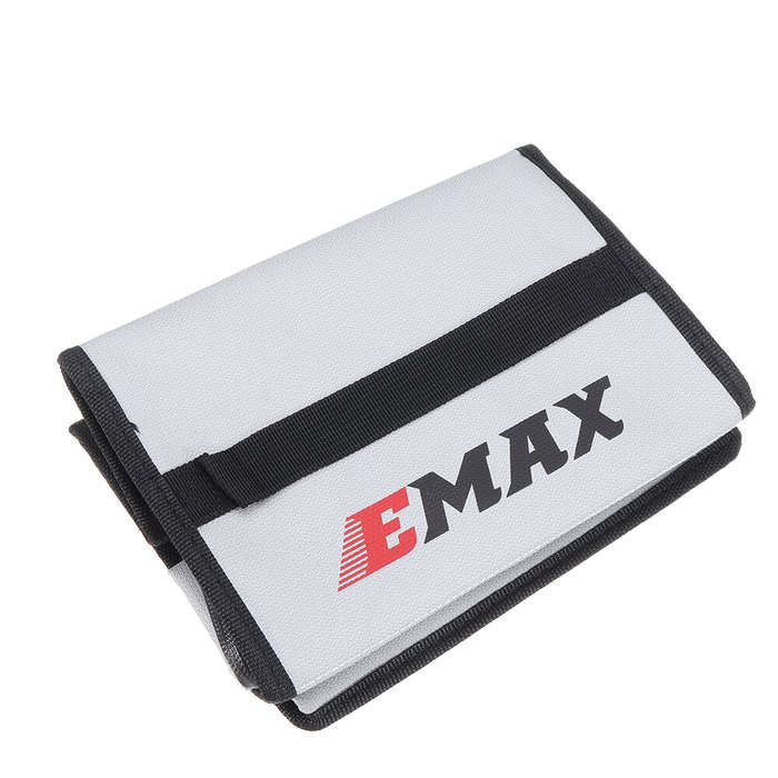 Silver - EMAX 200*150*150mm Lipo Battery Safety Bag with Luminous for RC Plane Tinyhawk Drone