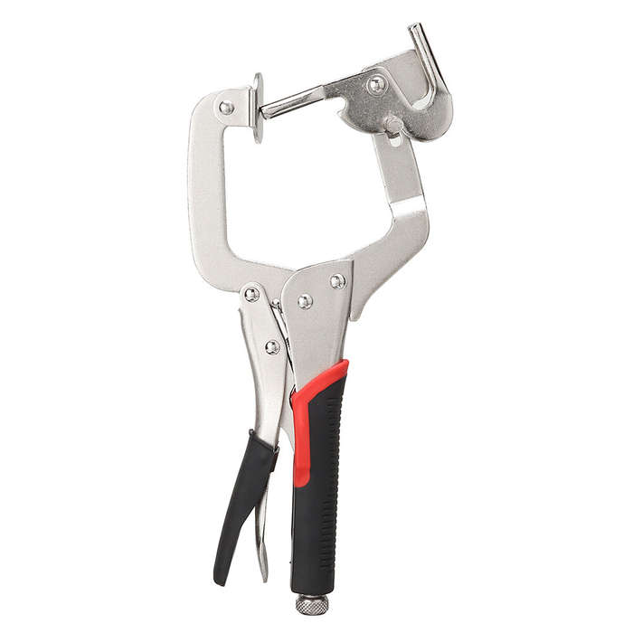 12 Inch/300mm Vigorous Pliers Woodworking Oblique Hole Clamp Dual Purpose C-Clamp High-Quality Chrom
