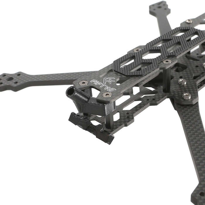 Black - Flyfish FIFTY5 255mm Wheelbase 5mm Arm True X Type 5.5 Inch Freestyle Frame Kit for DIY RC F