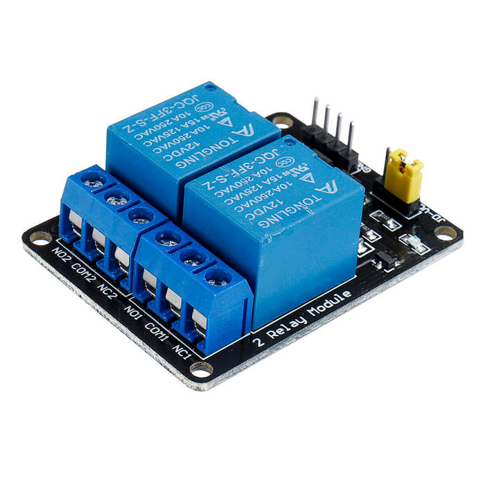 4Pcs 12V 2CH Channel Relay Module With Optocoupler For PIC AVR DSP ARM
