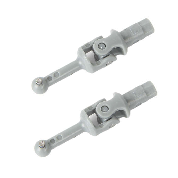 001 - 2PCS LDRC A86 A86P 1/18 RC Car Spare Rear Drive Shaft LA0008 Drift Vehicles Models Parts Acces