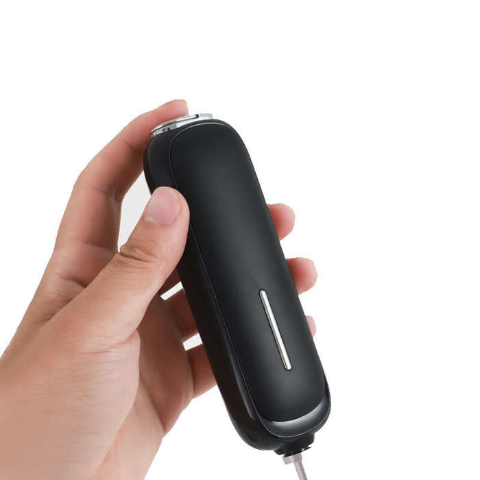 Black - USB Rechargeable Handheld Egg Beater Electric Milk Frother Foam Maker Mixer Coffee Drink Fro