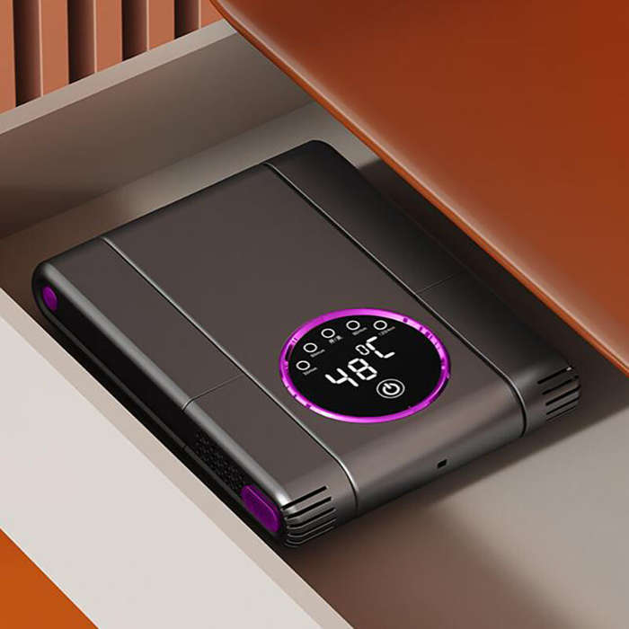 EU Plug - Folding Shoe Drying Machine Constant Temperature Dehumidification Odor Portable Shoe Dryin