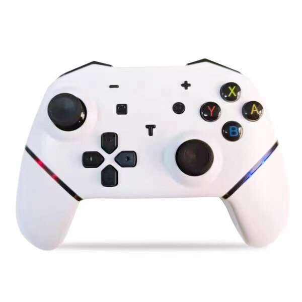 Black - TL-07 Wireless bluetooth Game Controller for Switch/Lite/Steam Six-axis Gamepad with Dual Mo