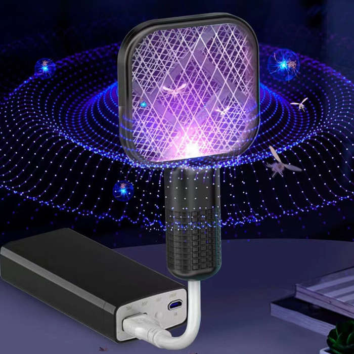 White - Mini USB Mosquito Killer Lamp Household Electric Mosquito Swatter Mosquito Killer Automatic