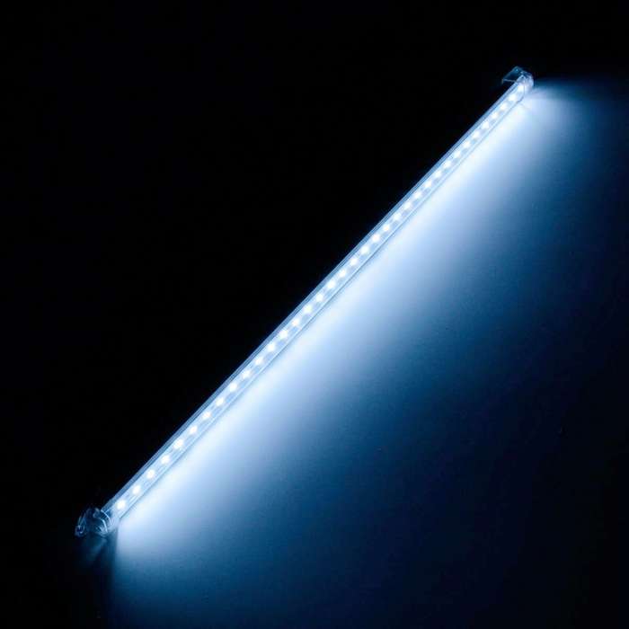 Cool White - 12V 50cm LED Strip Light Bar 5630 SMD Interior Lamp For Car Van Caravan Boat LWB Rear L
