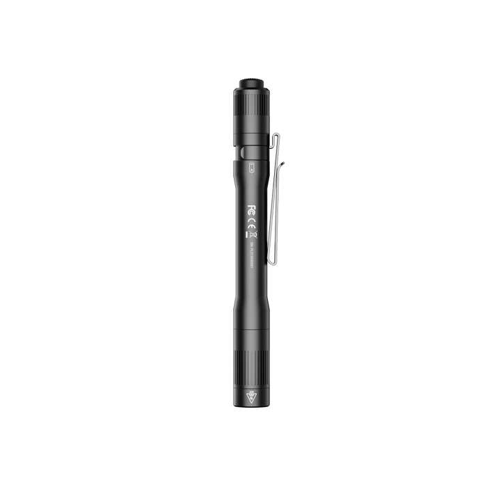 Black - WUBEN PL01 Pen Light Rechargeable Flashlight 650Lumens Portable EDC Waterproof Pocket Penlig