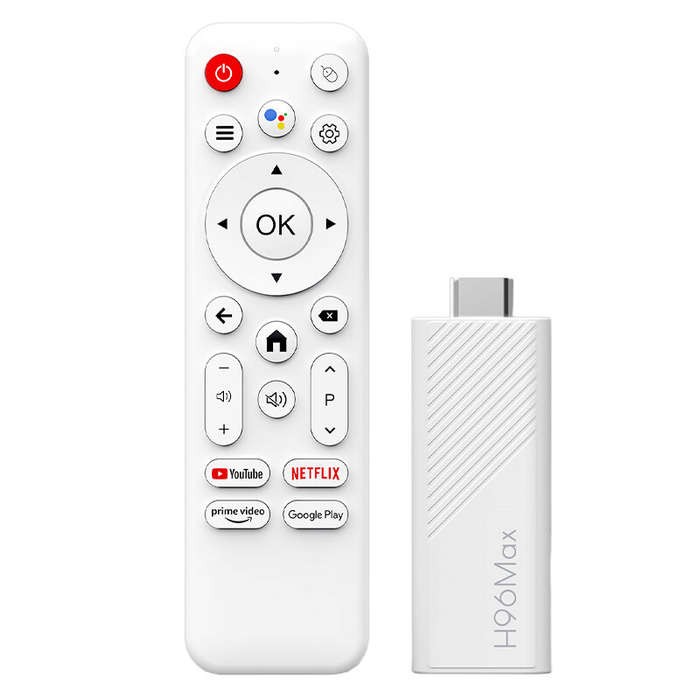 2+16G - H96Max 2+16G H313 Smart TV Stick Android 10.0 3D 4K UHD Support WiFi6 & BT5.0 Media Player G