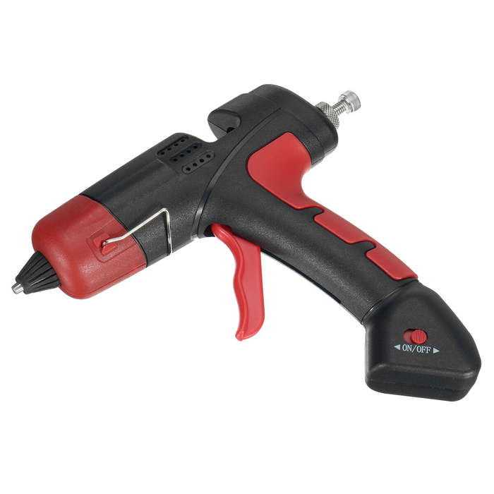 Yellow - 7mm Hot Melt Glue Gun Cordless Rechargeable Hot Glue Applicator Home Improvement Craft DIY