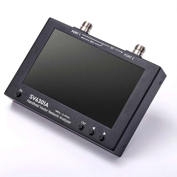 SV6301A Vector Network Analyzer 6.3GHz 1001 Sweep Frequency Points MF LF HF VHF UHF with 7inch LCD N