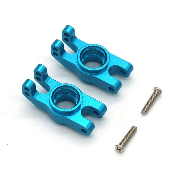Red - MJX 16207 16208 16209 16210 H16 1/16 Rc Car Metal Upgrade Parts Rear Wheel Seat