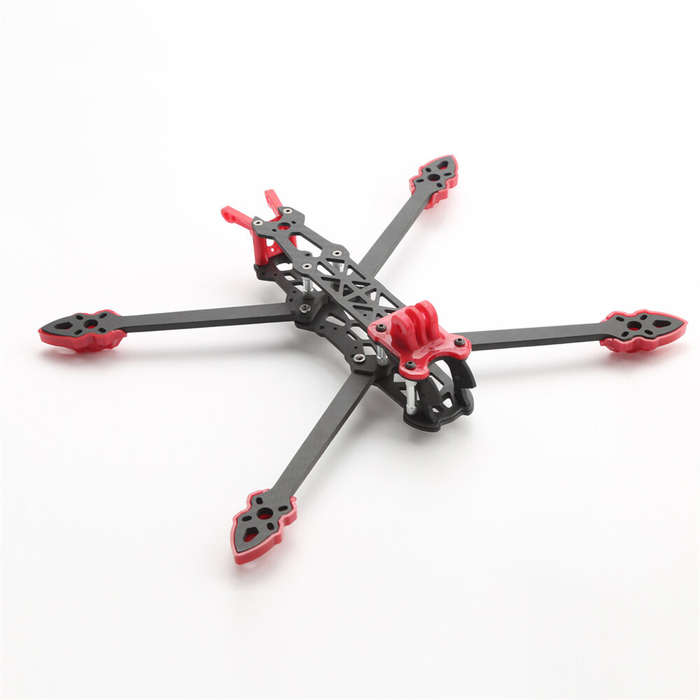 Yellow - Mark4 225mm 5 Inch 3K Carbon Fiber Frame kit for FPV Freestyle RC Racing Drone with Print P