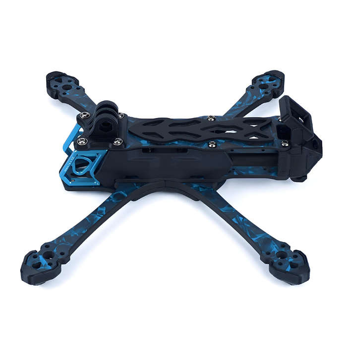Black blue - Asixflying Manta 5 SE 223mm Wheelbase T700 Carbon Fiber Plate Frame Kit Compatible Anal