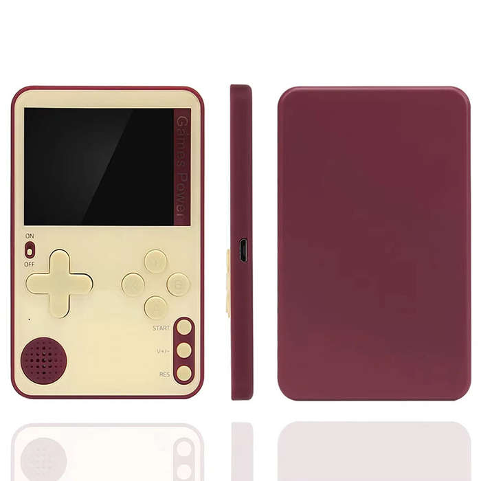 Green - K10 500-in-1 Classic Games Handheld Game Console 2.4-inch LCD Display Retro Video Mini Game