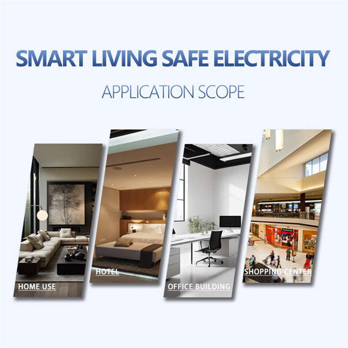 EU Plug - WiFi Smart Protection Socket Tuya App Control Over & Under Voltage Protection Adjustable P