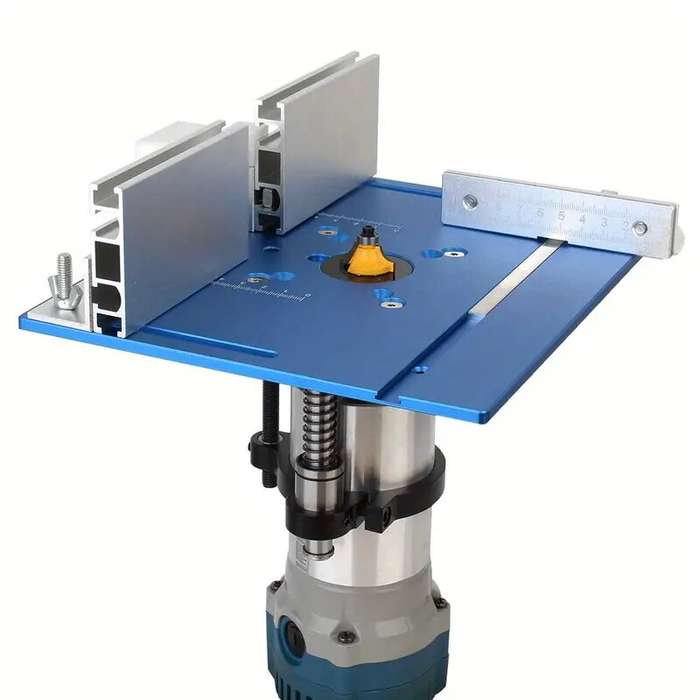 Premium Aluminum Router Plate Precision Woodworking Tool for 65mm Tables Workbench Trimmer And Engra