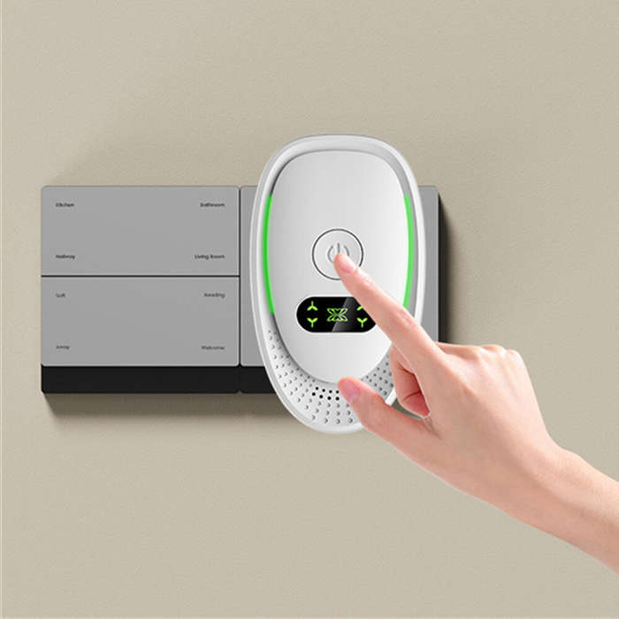 EU Plug - Tevorex Negative Ion Air Purifier For Efficient Pet Deodorization, Intelligent Odor Remova