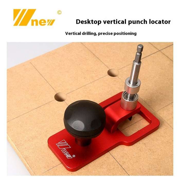 19mm - Wnew 19mm 20mm Precision Vertical Drill Guide Set Hole Punch Locator Bench Dog Hole Punch for