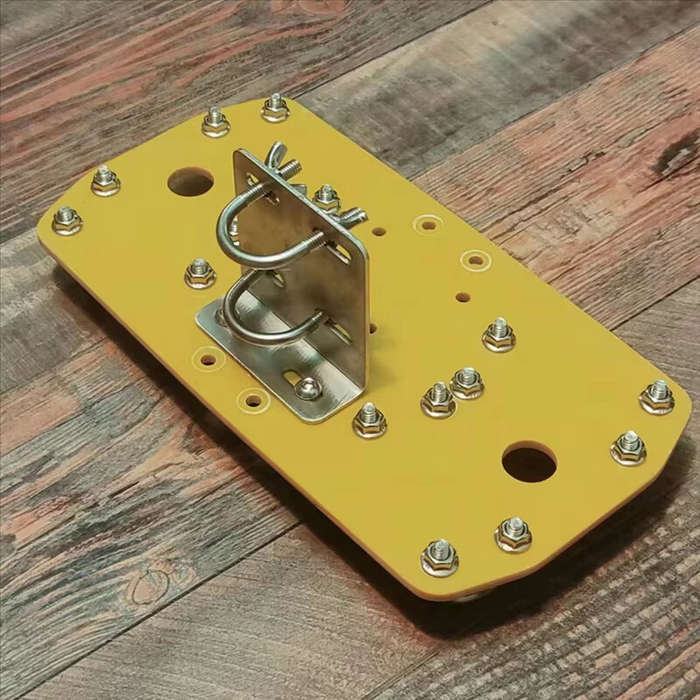 #A - Shortwave MOXON Antenna Kit 5mm Epoxy Base Plate CNC Machined Holes Stainless Steel Fixation Wi