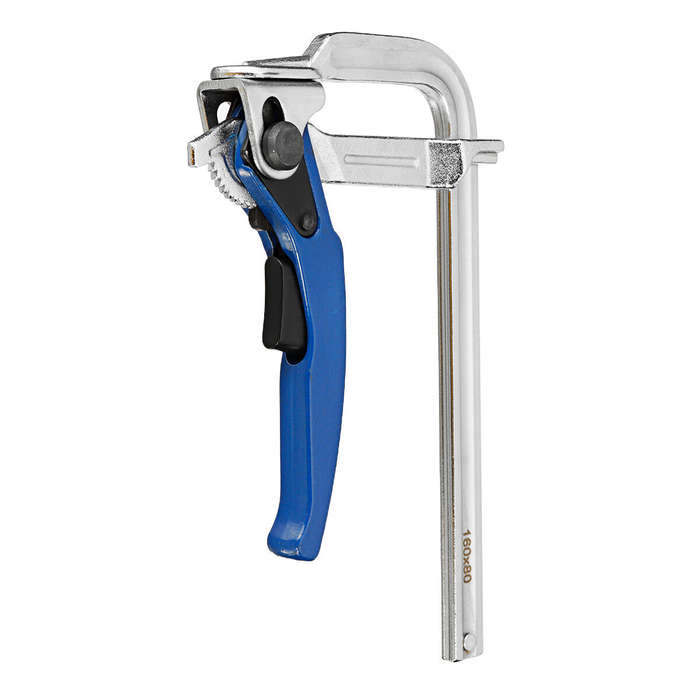 200mm - 120mm-400mm Quick Guide Rail Clamp Woodworking F Clamp Quick Clamping for MFT and Guide Rail