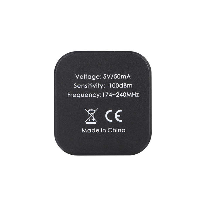 Black - YUEHOO DAB-005 DAB/DAB+ Receiver Box Dual-band High Sensitivity and Frequency Range Plug and