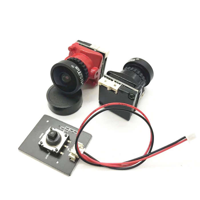 Red - Mista 1/1.8 Inch Starlight 2000TVL 2.1mm Lens NTSC/PAL 16:9 Wide Voltage Night Vision Freestyl