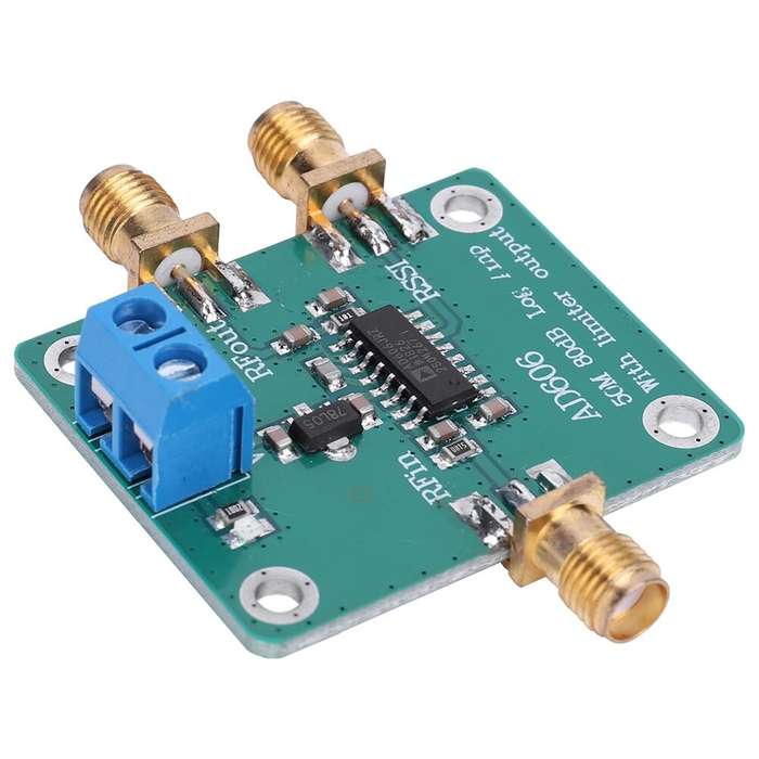 Only Board - AD606 Log Amp Module Low Power 80dB Demodulation Logarithmic Amplifier Detector Adjusta