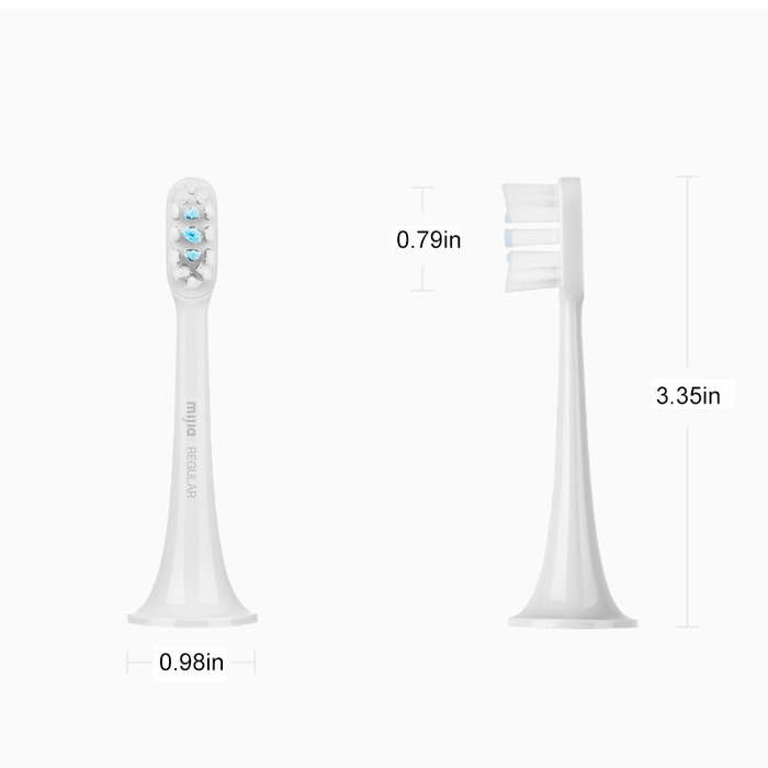 3Pack Xiaomi Toothbrush Heads Replacement Tooth Brush for the Mijia T300 T500 T500C Sonic Electric T