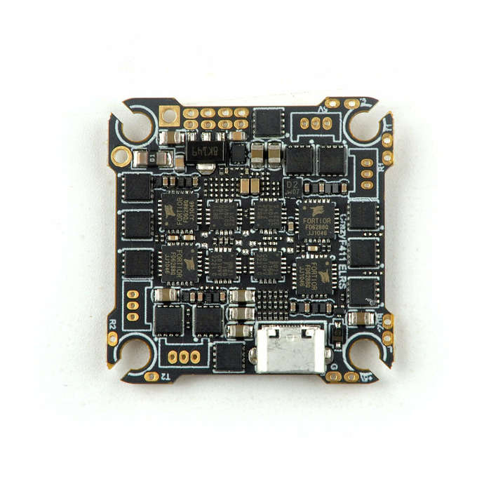Flight Controller - Happymodel CrazyF411 ELRS AIO 4in1 Flight Controller Built-in UART 2.4G ELRS Rec