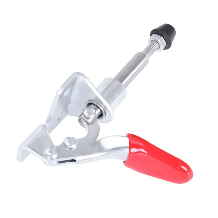 1 PC - GH-301AM Quick Release Toggle Clamp 45KG Clamping Force Push Pull Clamp Vertical Type Metal H