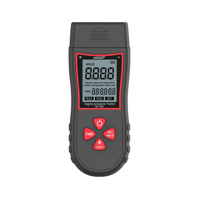 Noyafa NF-565 Digital Manometer HVAC Air Pressure Differential Pressure Gauge With 11 Units Backligh