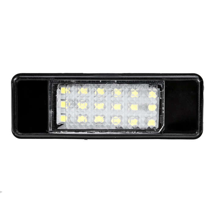 Pair LED License Plate Lights 6340.A3 For Peugeot 106 207 307 308 406 407 508 Citroen C3 C4 C5