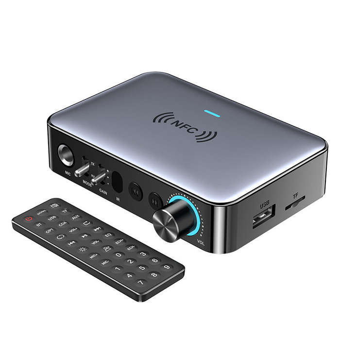M16 Pro bluetooth 5.1 Audio Receiver Transmitter DSP Decoding NFC Pairing Microphone Singing Support