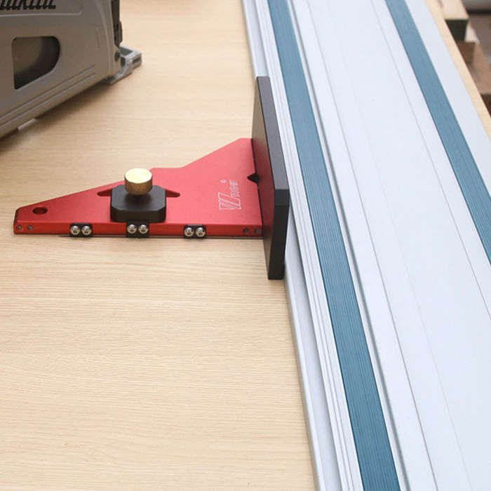 Red - Wnew Table Saw Jig Square Precision Crosscut Sled Tool Push Board 90 Right Angle Corrector Pre