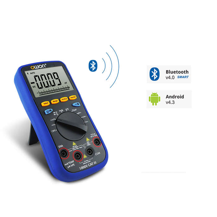 OWON B35T+ True RMS Bluetooth Digital Multimeter Datalogger+Multimeter+Temperature meter 3 in 1 Mult