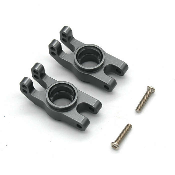 Red - MJX 16207 16208 16209 16210 H16 1/16 Rc Car Metal Upgrade Parts Rear Wheel Seat