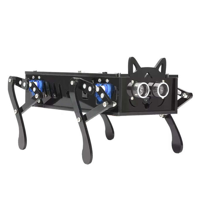 DIY Kit - Quadruped Bionics Mechanical Dog Robot Kit Intelligent Programmable Learning Remote Contro