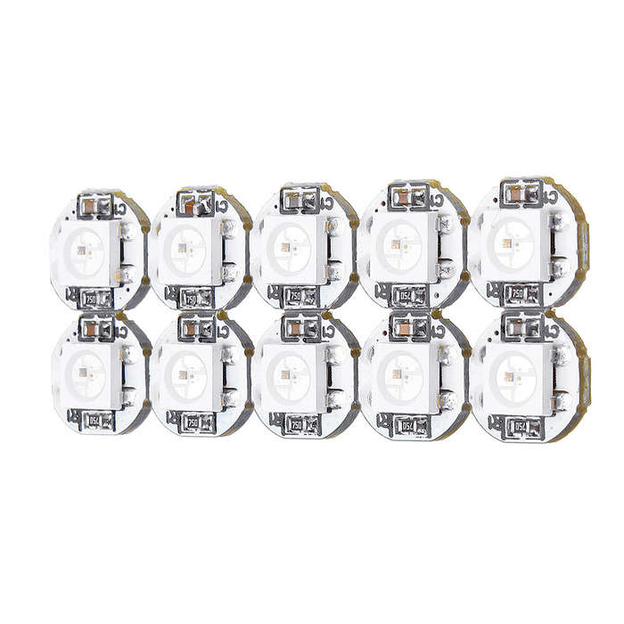 10Pcs Geekcreit DC 5V 3MM x 10MM WS2812B SMD LED Board Built-in IC-WS2812