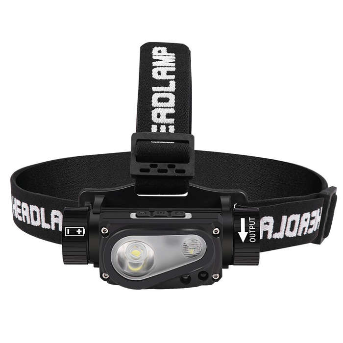 200B-2 XHP50 LED Headlamp Motion Sensor Headlight Flashlight 18650/21700 USB Rechargeable Head Lamp