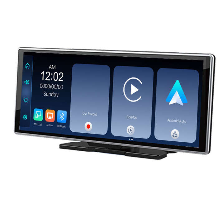 YUEHOO 11.26'' Carplay Car Stereo 4K Dash Cam HD Touchscreen Wireless Bluetooth MP5 Multimedia Playe