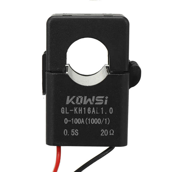 KWS-AC301 8 in1 Voltmeter Ammeter AC 50-300V Power Energy Meter LED Digital AC Wattmeter Electricity