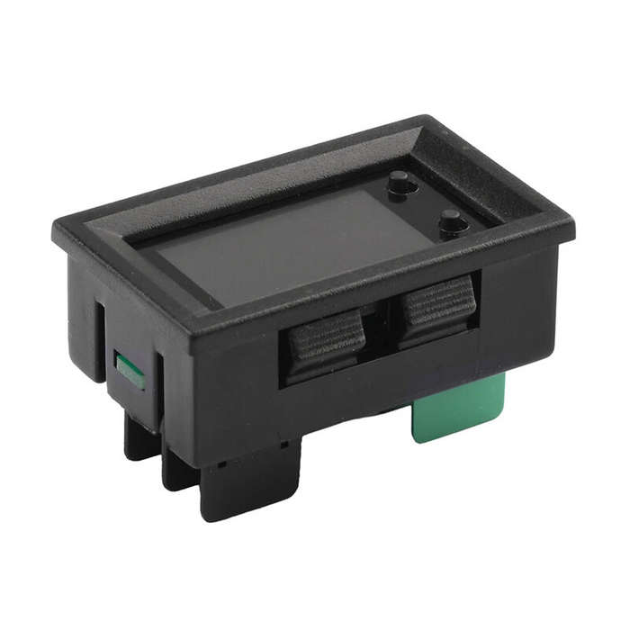 Black - DC7200 7-200V 20A Digital Power Energy Voltmeter Ammeter Voltage Wattmeter Temperature Meter