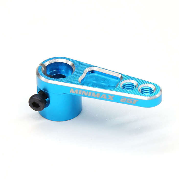 Pink - 25T Aluminum Alloy Heightened Steering Servo Arm Direction Rocker For Big Foot Off-Road Climb